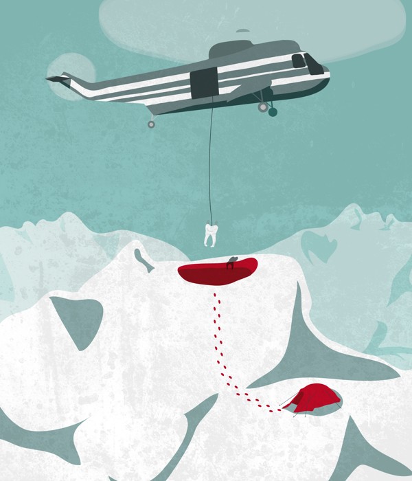 Dental Rescue - Illustration by Victor Cavazzoni