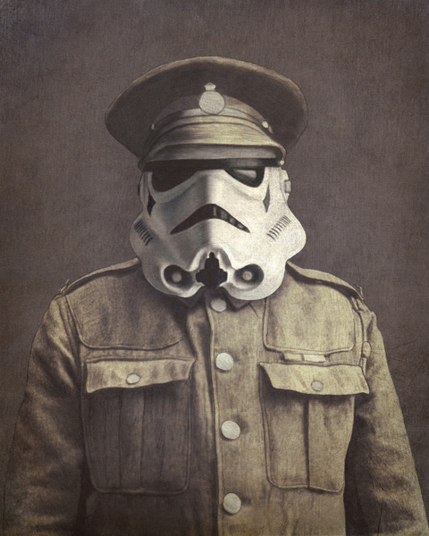 Sgt. Stormley - Victorian Wars - Star Wars Art by Terry Fan