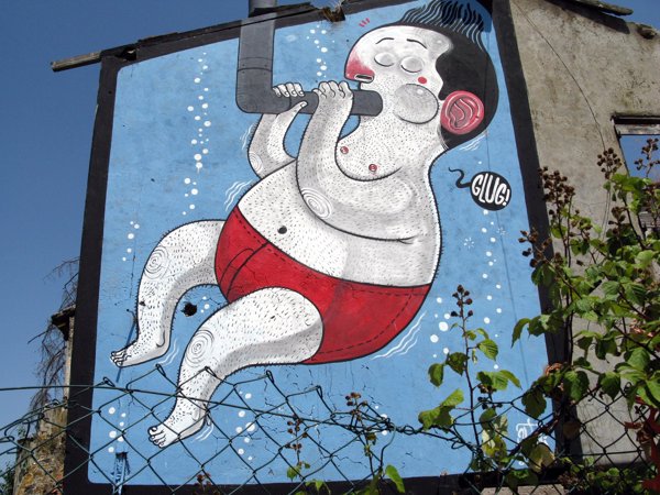 GLUG!  - Mural by Mister Thoms - Diego Della Posta