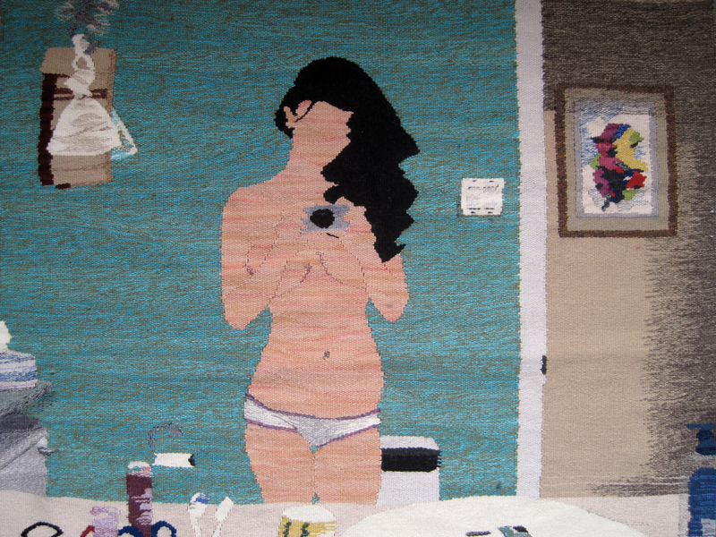 Nudes 7 - Tapestry by Erin M. Riley
