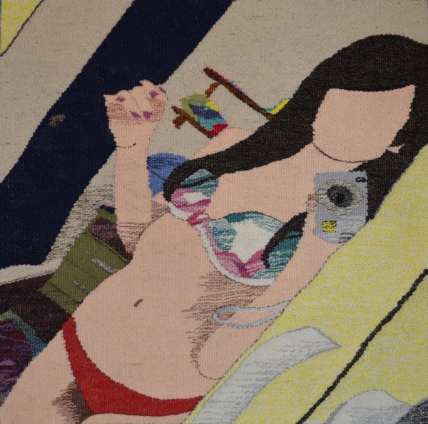 Nudes 14 - Tapestry by Erin M. Riley