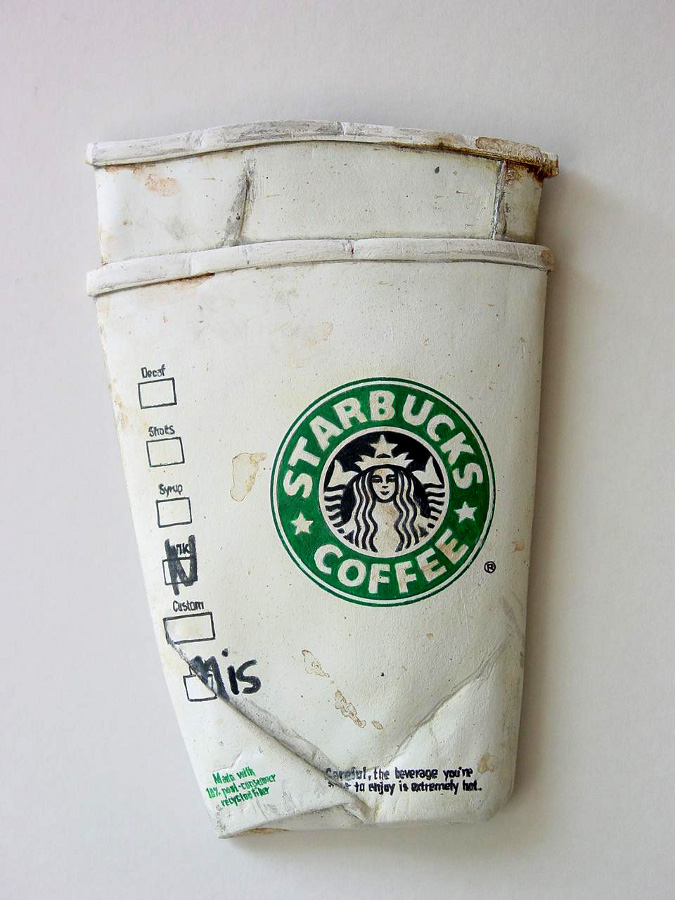 Starbucks - Coffee for Two - From the Street - Art by Tom Pfannerstill