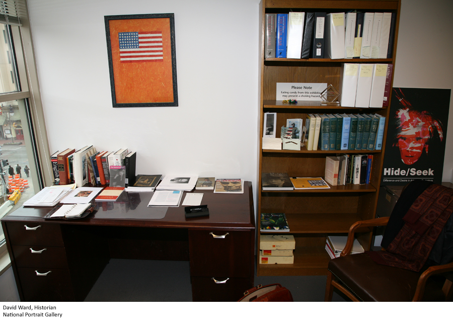 David Ward, Historian - Art Desks - Photo by E. Brady Robinson