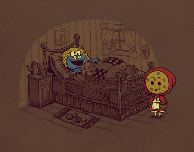 Cookie Little Red - Illustration by Ben Chen