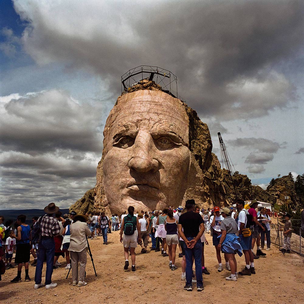 Crazy Horse Monument, SD 1999 - Sightseer Series - Photo by Roger Minick