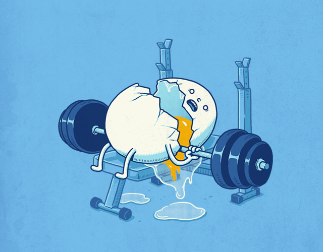 Lifting Accident - Illustration by Ben Chen