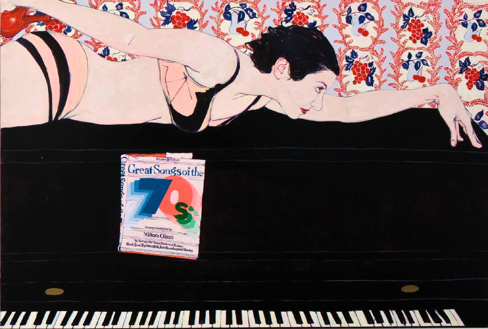 Great Songs of the 70s - Painting by Hope Gangloff