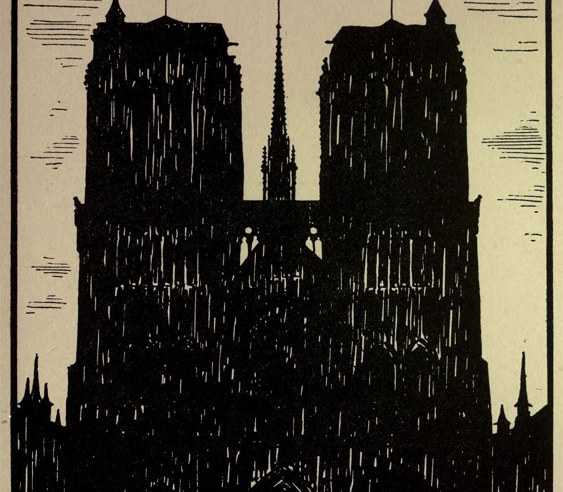 Notre Dame de Paris- Illustration by William Thomas Horton