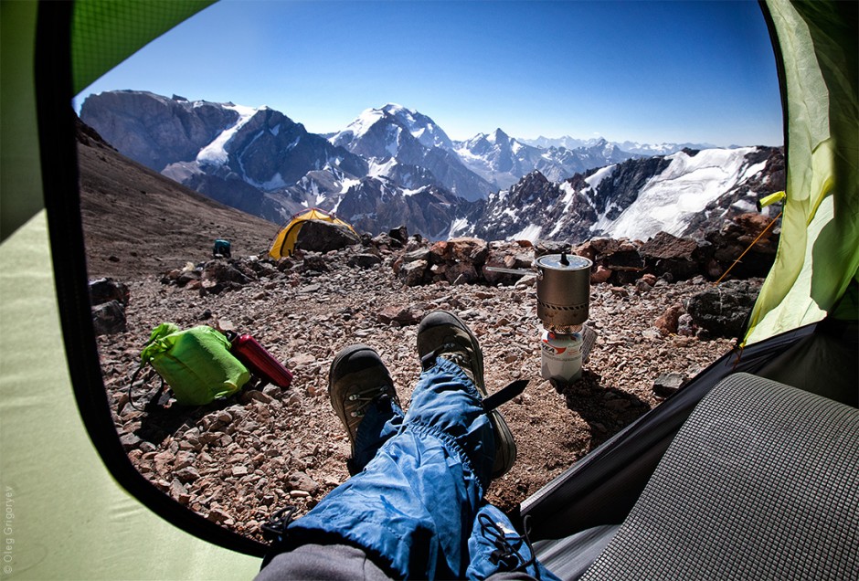 Morning Views from the Tent - Photo by Oleg Grigoryev