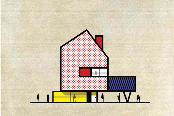Roy Lichtenstein - Archist - Illustration by Federico Babina