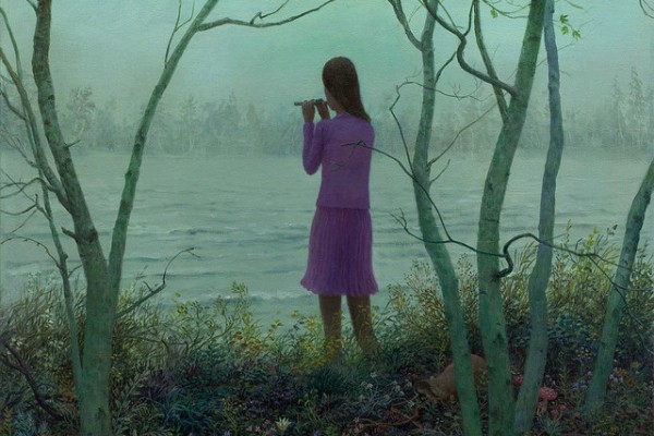 Bloom - Oil Painting by Aron Wiesenfeld