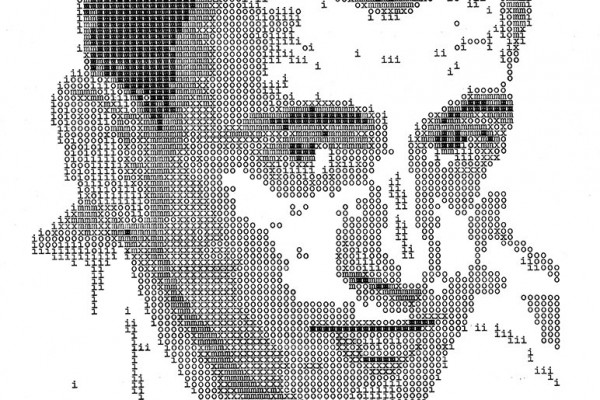 J.D. Salinger - Typewritten Portraits by Álvaro Franca