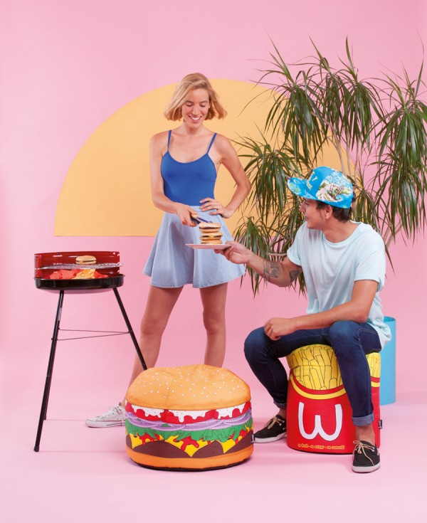 Burger & Beer - Beanbag Furniture by Woouf!