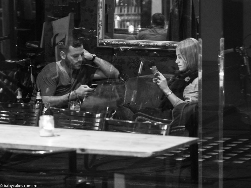 The Death of Conversation - Street Photography by Babycakes Romero