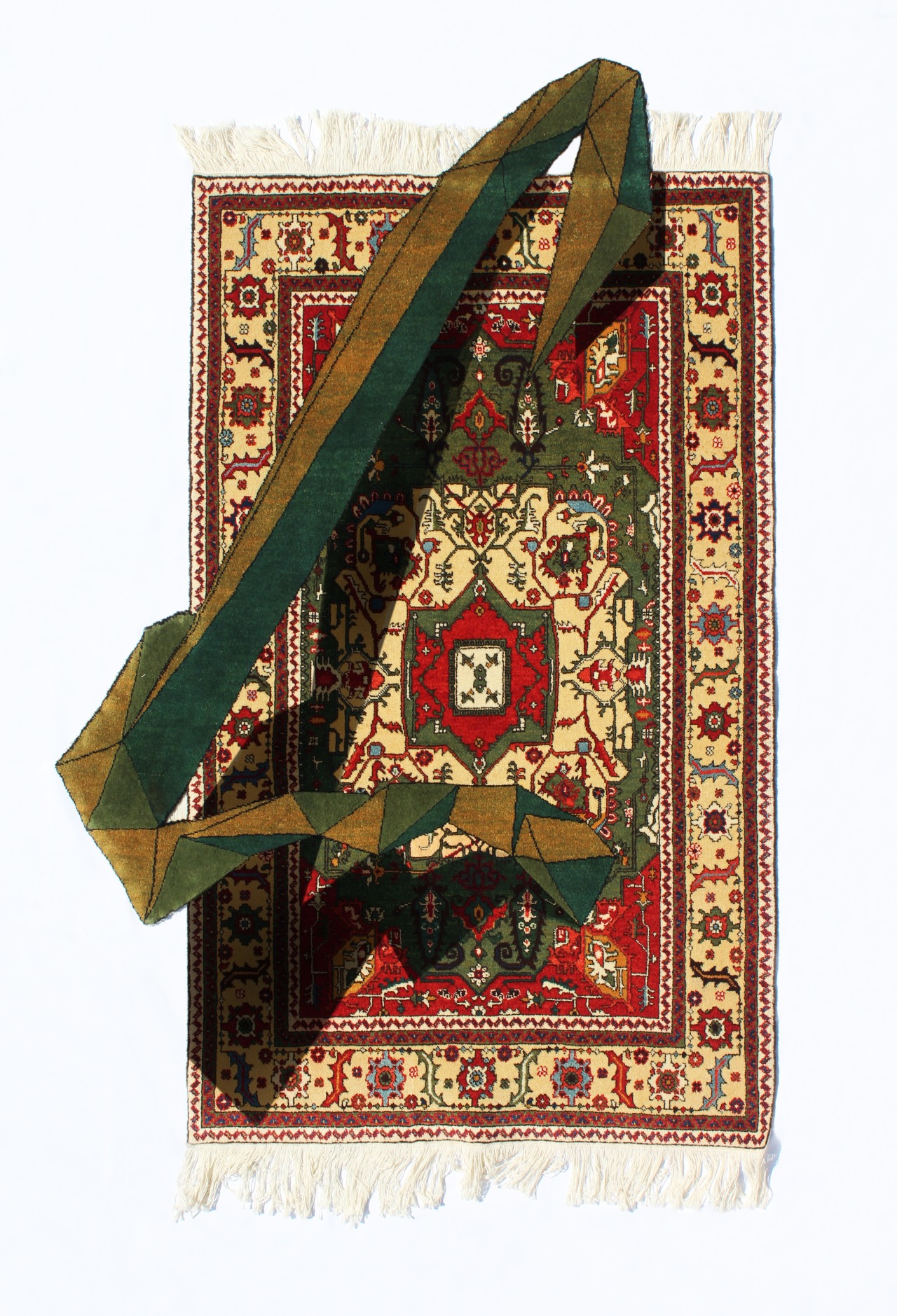 Ilan (Snake) Geometric Series - Handmade Woolen Carpet by Faig Ahmed