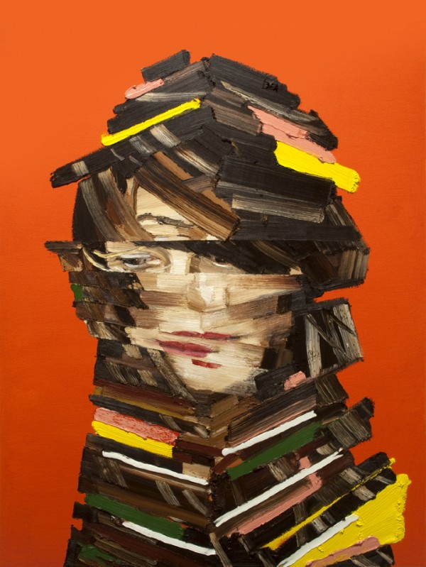 Jessica - Architecture of the Face - Oil Painting by Erik Olson