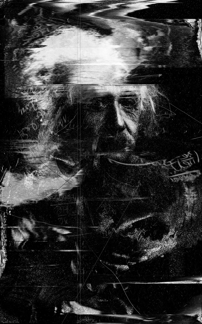 Albert Einstein by nicebleed
