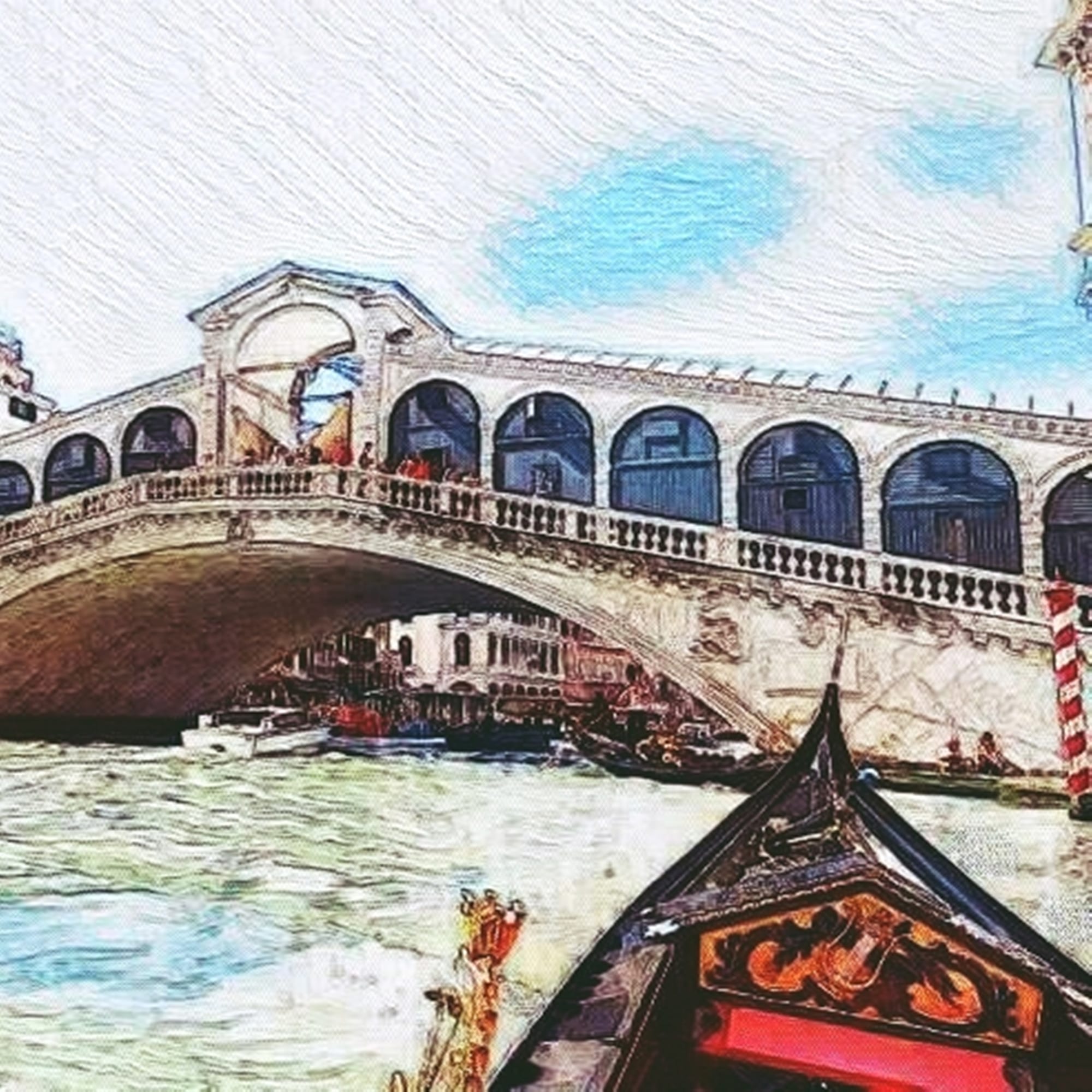 Lovely Gondola Ride Venetian Bridge by ConteMonfrey
