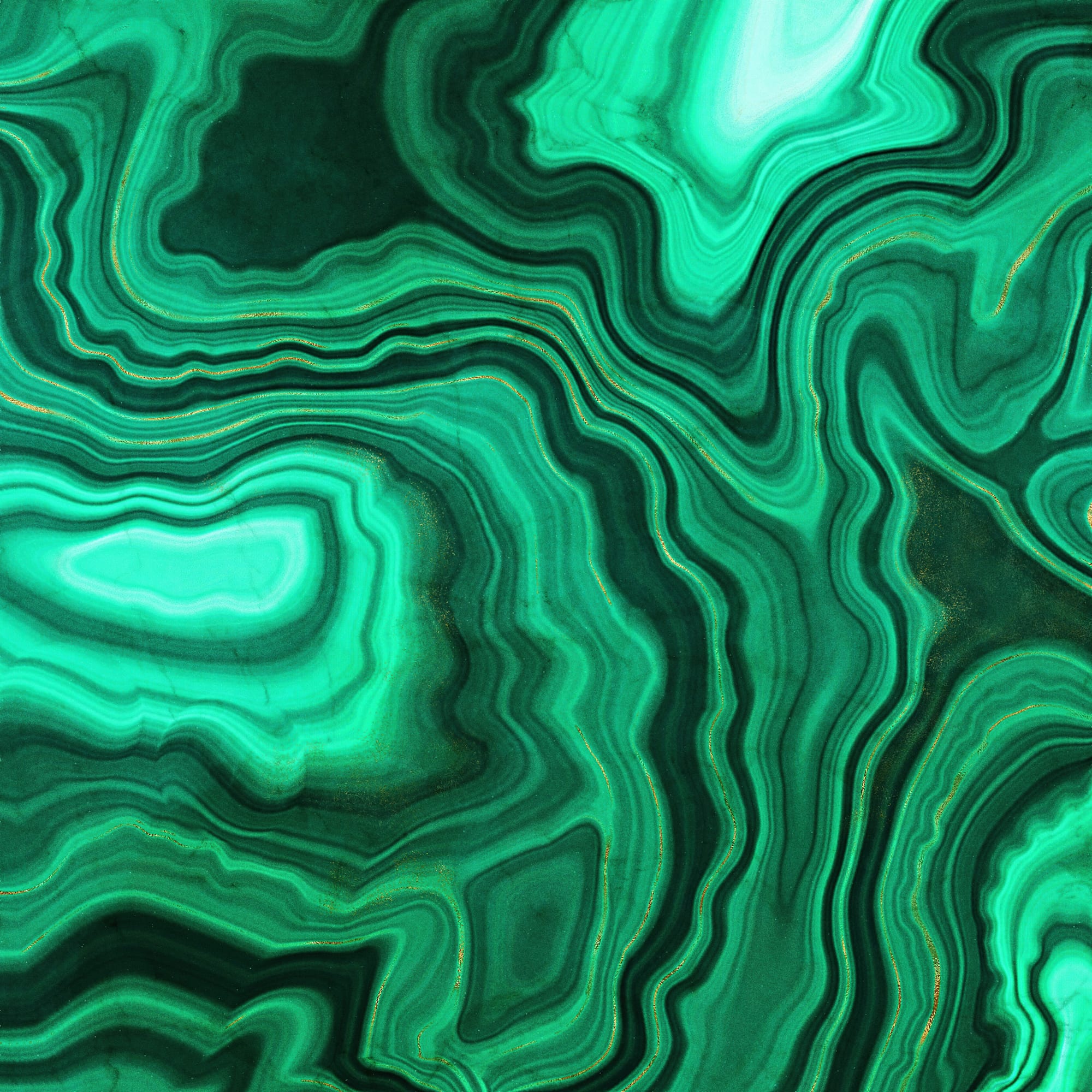 Malachite Texture 10 by Aloke Design